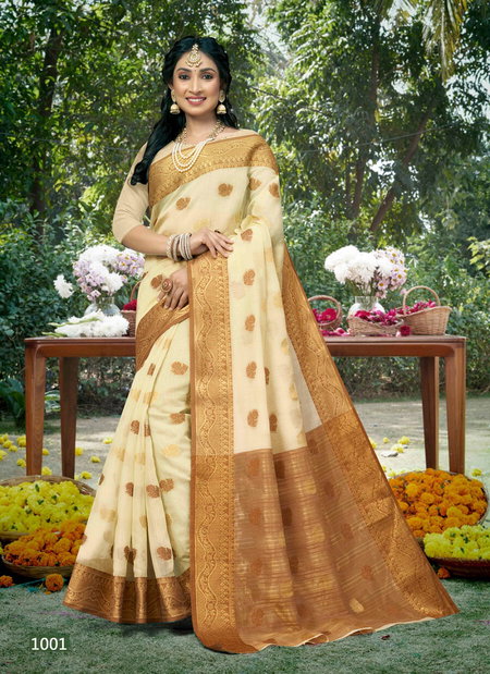 Water Fall Cotton Vol 3 By Saroj Soft Linen Designer Sarees Wholesale Shop In Surat
