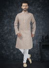 Brown Cotton MI 029 Kurta Pajama