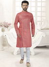 Pink Cotton Kurta MI FK 02