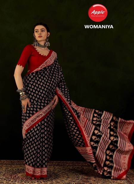 Womaniya 31 By Apple Designer Printed Bhagalpuri Silk Sarees Wholesale Online
 Catalog