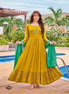 Wooglee Aaradhya Wholesale Anarkali Long Kurti With Dupatta