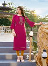 Wooglee Flora Fancy Designer Party Wear Designer Kurti Collection