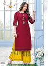 Wooglee Sunshine New Designer Ethnic Wear Kurti With Bottom Collection