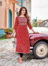 Wooglee Verona Ethnic Wear Rayon Printed Wholesale Kurti Collection