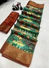 Wow Hit Antic Designer Digital Printed Dola Silk Non Catalog Saree Wholesale Online
