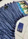 Wow Hit Antic Designer Printed Dola Silk Non Catalog Saree Wholesale Online
