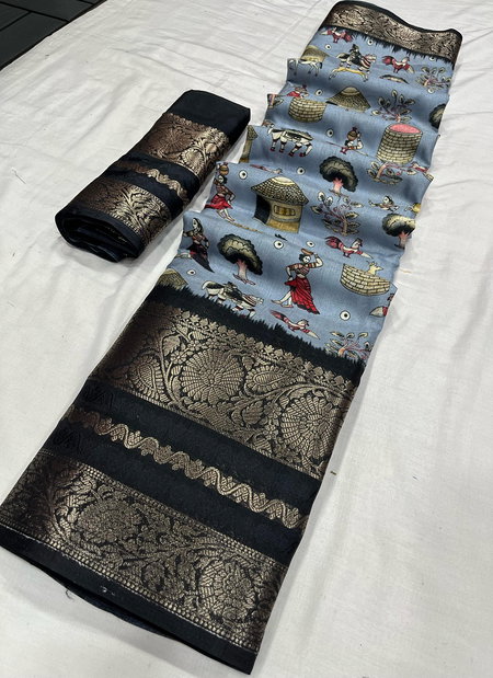 Wow Hit Antic Printed Designer Non Catalog Sarees Wholesale Shop In Surat
