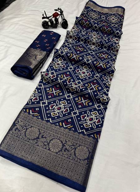 Wow Jacquard Border Dola Silk Hit Antic design Non Catalog Saree Wholesale Online
