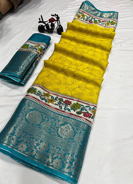 Wow Super Dola Silk Jacquard Border Non Catalog Sarees Wholesale Shop In Surat
