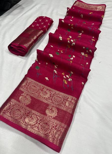Wow super flower special Dola Silk Non Catalog Printed Sarees Wholesale Price In Surat
