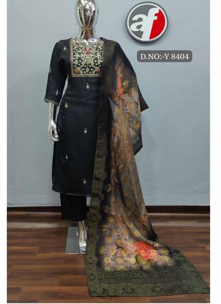 Y 8404 By AF Hand Work Designer Dola Silk Readymade Suits Wholesale Shop In Surat
 Catalog