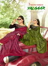 Yal Gaar Vol -3  Latest Fancy Designer Festive Wear   Vichitra Silk Saree Collection