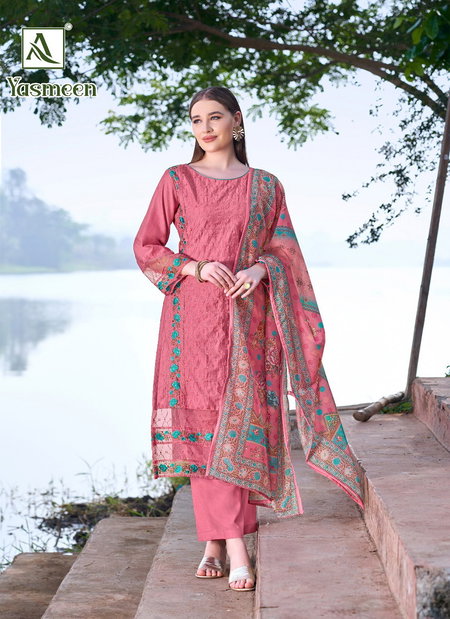 Yasmeen By Alok Suit Viscose Silk Pakistani Dress Material Wholesale Shop In Surat