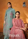Yasmin By Sahiba Muslin Silk Digital Printed Dress Material Wholesalers In Delhi