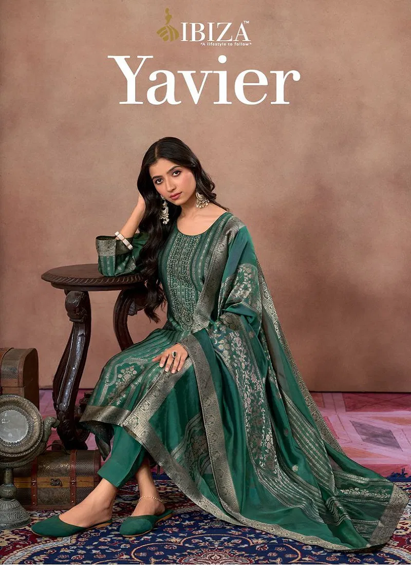 Yavier By Ibiza Banglory Silk Designer Salwar Kameez Wholesalers In Delhi