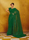Ynf Adani Sequence Fancy Party Wear Heavy Georgette Saree Collection