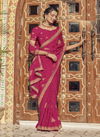Ynf Angad New Exclusive Wear Crepe Silk Heavy Saree Collection
