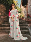 Ynf Bollywood Beauty Printed Georgette Ethnic Wear Fancy Saree Collection
