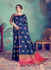 Ynf Pasudh Nx Occasion Wear Banarasi Tussar Silk Latest Designer Saree Collection