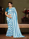 Ynf Patta Digital Stylish Party Wear Weightless Latest Designer Saree Collection