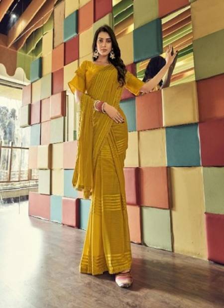 Ynf Swarna Casual Wear Viscose Weightless Viscose Lining Designer Saree Collection