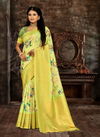 Ynf Veera Digital Print Fancy Exclusive Wear Banarasi Zari Silk Saree Collection 