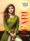 You Pearl Latest Fancy Ethnic Wear Rayon Kurtis With Bottom Collection