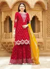 Your Choice Coral Heavy Wedding Wear Designer Salwar Suits Collection