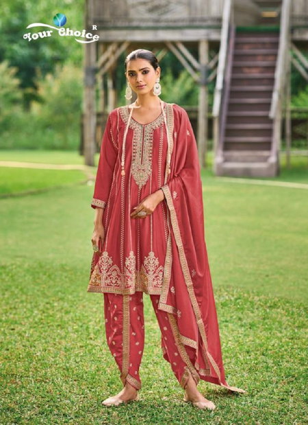 Your Choice Dhoti Style Designer Wedding Salwar Suits Wholesale Market  In Surat
