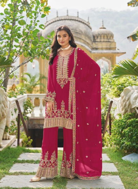 Your Choice Preet Heavy Chinnon Sharara Salwar Kameez
 Catalog