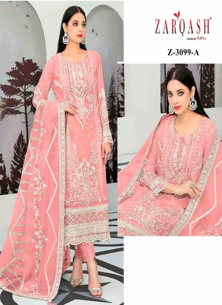 Z 3099 Zarqash Butterfly Net Embroidery Pakistani Suits Wholesale Suppliers In India
 Catalog