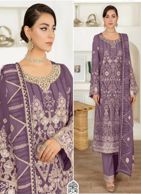 Zaha 10270 A And B Heavy Embroidery Georgette Pakistani Suits Wholesale Shop In Surat Catalog