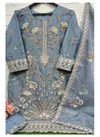 Zaha 10299 A To D Embroidery Organza Pakistani Readymade Suits Wholesale Shop In Surat