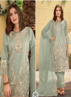 Zaha 10340 A To D Embroidery Organza Pakistani Readymade Suits Wholesale Online