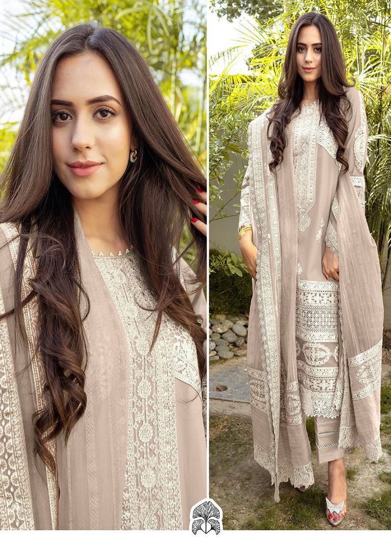 Zaha Malika Vol 3 Wholesale Georgette Pakistani suit Catalog