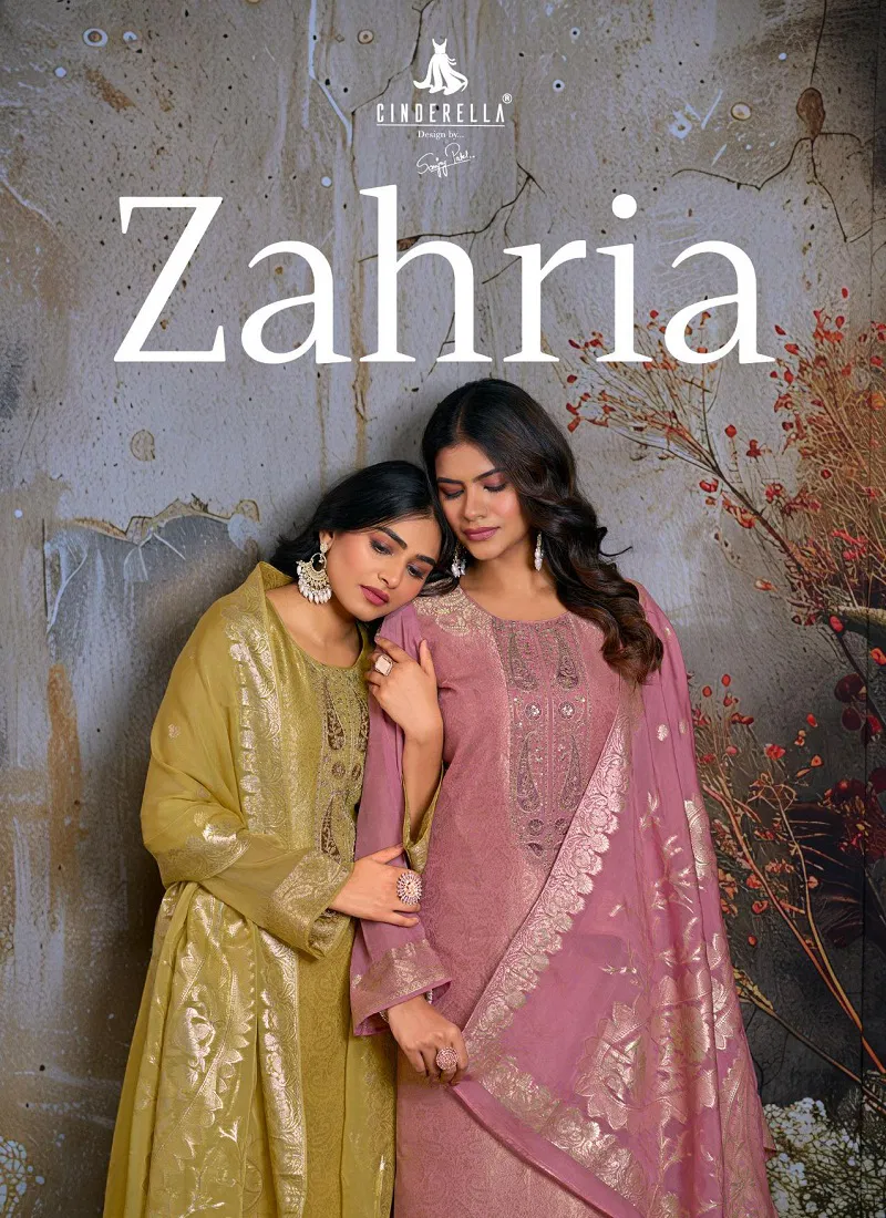 Zahria By Cinderella Orgenza Printed Salwar Kameez Orders In India Catalog