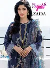 Zaira by Sajida Cambric Cotton Pakistani Salwar Kameez Wholesalers In Delhi
