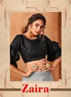 Zaira Latest Designer Party Wear Top With Skirt Collection 