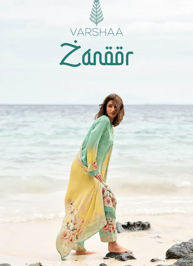 Zanoor By Varsha Cotton Linen Printed Salwar Suits Wholesalers In Delhi