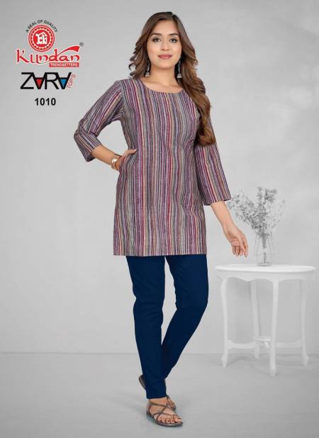 Zara Vol 1 By Kundan Summer Regular Wear Short Ladies Tops Wholesalers In Delhi
