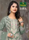 Zara Vol 2 by Sajida Organza Pakistani Salwar Kameez Orders In India