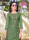 Zara Vol 3 by Sajida Organza Pakistani Salwar Kameez Wholesalers In Delhi
