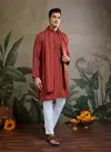Zari & Weaves Vol 2 by Shubhvastra Mens Kurta With Dupatta Wholesale Online