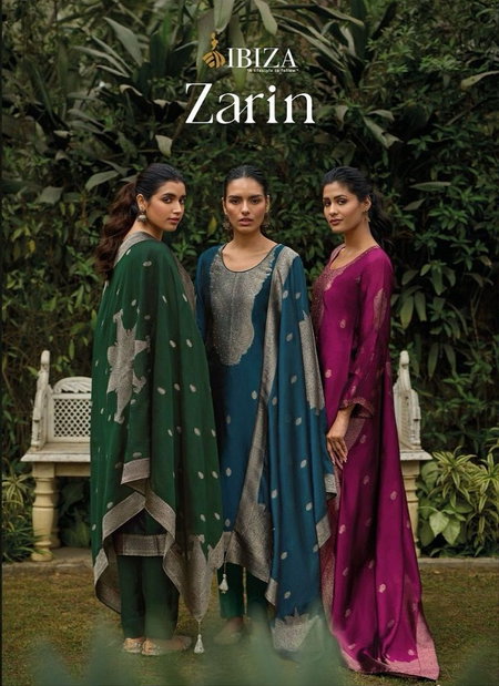 Zarin By Ibiza Designer Banglory Silk Salwar Kameez Wholesale Shop In Surat

