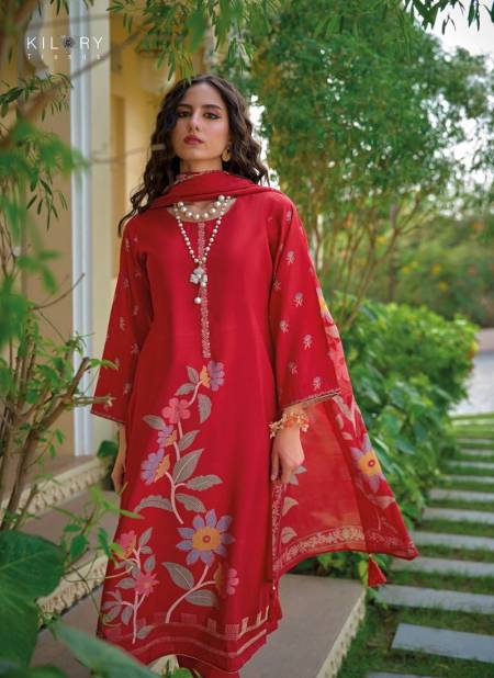 Zarina By Kilory 951 To 958 Viscose Muslin Printed Designer Salwar Suits Wholesale Shop In Surat
 Catalog
