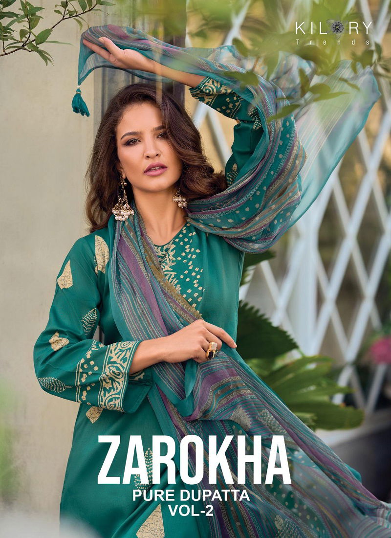 Zarokha Vol 2 By Kilory Jam Cotton Printed Salwar Kameez Expoters In India Catalog