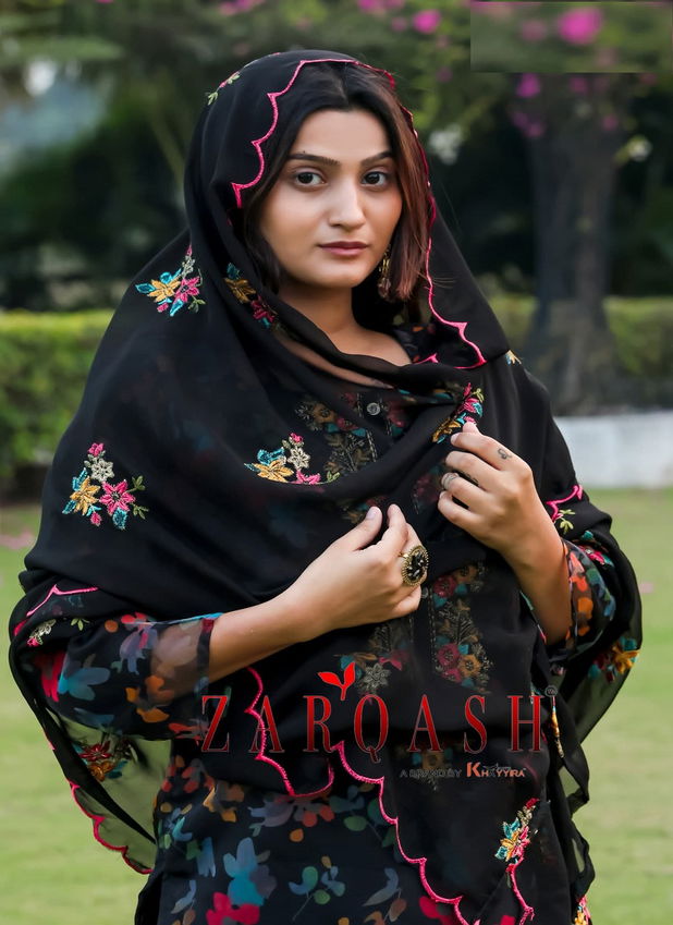 Zarqash 179 Organza Printed Embroidery Readymade Pakistani Suits Manufacturers