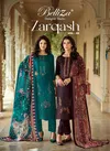 Zarqash Vol 5 By Belliza Jam Embroidery Wholesale Dress Material In India
