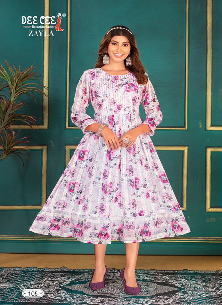 Zayla By Deecee Dobby Digital Printed Kurti Wholesale Shop In Surat
