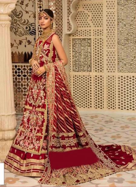 Ziaaz Bridal Collection 6 Heavy Wedding Wear Georgette Pakistani Salwar Suits Collection Catalog